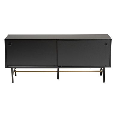 Baxton Studio Truett Modern TV Stand with Storage