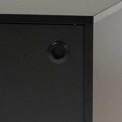 Baxton Studio Truett Modern TV Stand with Storage