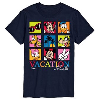Big & Tall Disney's Mickey Mouse & Friends Vacation Mode Graphic Tee