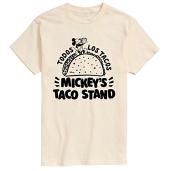 Big & Tall Disney's Mickey Mouse Taco Stand Graphic Tee