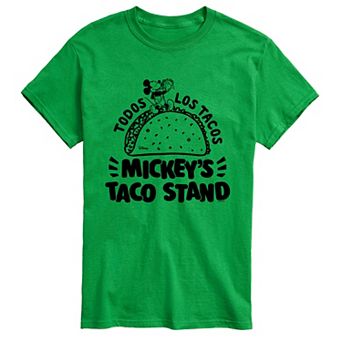 Big & Tall Disney's Mickey Mouse Taco Stand Graphic Tee