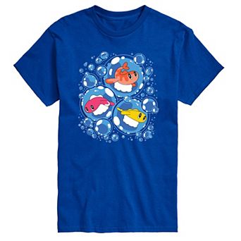 Big & Tall Pokémon Tatsugiri Bubbles Graphic Tee