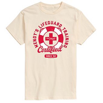 Big & Tall The Sandlot Wendy's Lifeguard Training Certified Since '62 Graphic Tee