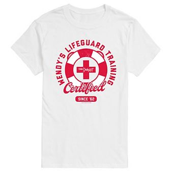 Big & Tall The Sandlot Wendy's Lifeguard Training Certified Since '62 Graphic Tee