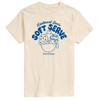 Big & Tall Forrest Gump Lieutenant Dan's Soft Serve Graphic Tee
