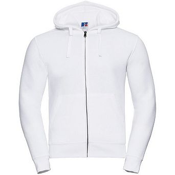 Russell Mens Authentic Full Zip Hooded Sweatshirt / Hoodie