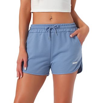 Women's Soft Pajama Shorts Stretchy Comfy High Elastic Boxer Lounge Summer Sport Shorts with Pockets