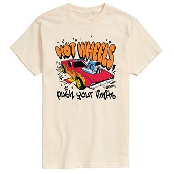 Big & Tall Hot Wheels Push Your Limits Graffiti Graphic Tee