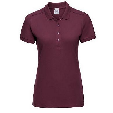 Russell Womens/Ladies Stretch Short Sleeve Polo Shirt