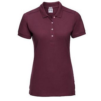 Russell Womens/Ladies Stretch Short Sleeve Polo Shirt