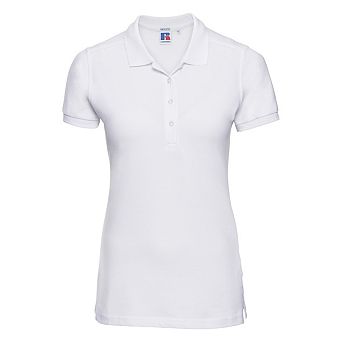 Russell Womens/Ladies Stretch Short Sleeve Polo Shirt