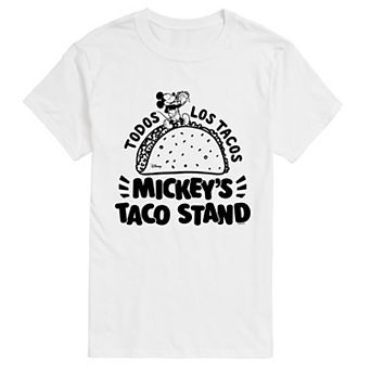 Men's Disney's Mickey Mouse Taco Stand Graphic Tee