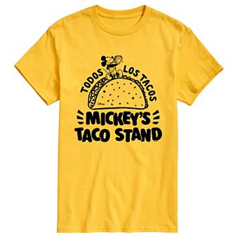 Men's Disney's Mickey Mouse Taco Stand Graphic Tee