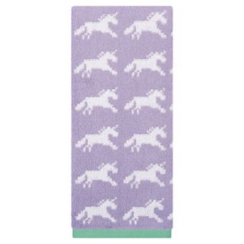 Animal Pattern Cotton Hand Towel Cute Cartoon Jacquard Soft Absorbent Towel for Home Decor 13" x 29"