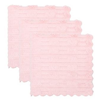 Microfiber Cleaning Cloth Solid Streak Free Glass Mirror Cloths Lint Free Dish Cloths Pack 3 12"x12"