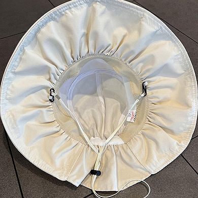 Womens Sun Hat with Large Bow Lightweight Summer Bucket Hat Outdoor Travel Hat