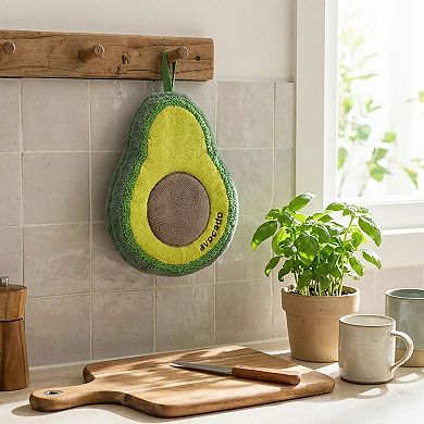 3 Pack Hanging Hand Towels Cute Fruit Shape Kitchen Bathroom Quick Dry Decorative Cleaning Towels