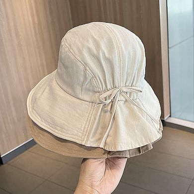 Womens Bucket Sun Hat Lightweight Summer Outdoor Travel Hat