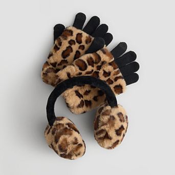 Women's madden girl 2 pc Earmuff & Gloves Set
