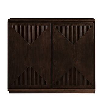 Mid Century Modern V-shape Storage Cabinet