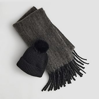 Women's madden girl Hat & Scarf Set