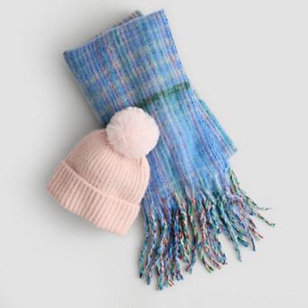 Women's madden girl Hat & Scarf Set