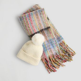 Women's madden girl Hat & Scarf Set