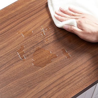 68" White Freestanding Tall Kitchen Cabinet