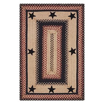 Homespice Cookie Dough Braided Non-Shedding Premium Jute Brown/Cream Rug