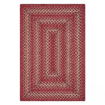 Homespice Premium Jute Braided Indoor Table Placemats Oval/Rectangular (13" x 19"), Set of 4