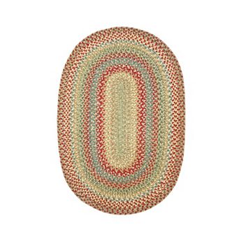 Homespice Premium Jute Braided Indoor Table Placemats Oval/Rectangular (13" x 19"), Set of 4