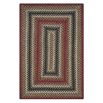 Homespice Premium Jute Braided Indoor Table Placemats Oval/Rectangular (13" x 19"), Set of 4
