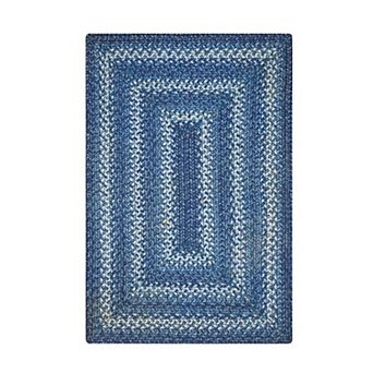 Homespice Premium Jute Braided Indoor Table Placemats Oval/Rectangular (13" x 19"), Set of 4