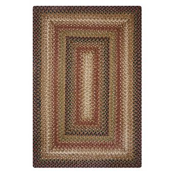 Homespice Premium Jute Braided Indoor Table Placemats Oval/Rectangular (13" x 19"), Set of 4