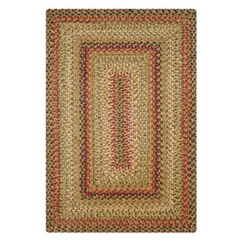 Homespice Premium Jute Braided Indoor Table Placemats Oval/Rectangular (13" x 19"), Set of 4