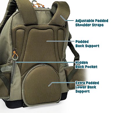 Hoomans + Paws Adventure-Ready Hiking Pet Backpack Carrier with Ventilation & Reinforced Base