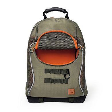 Hoomans + Paws Adventure-Ready Hiking Pet Backpack Carrier with Ventilation & Reinforced Base