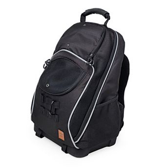 Hoomans + Paws Adventure-Ready Hiking Pet Backpack Carrier with Ventilation & Reinforced Base