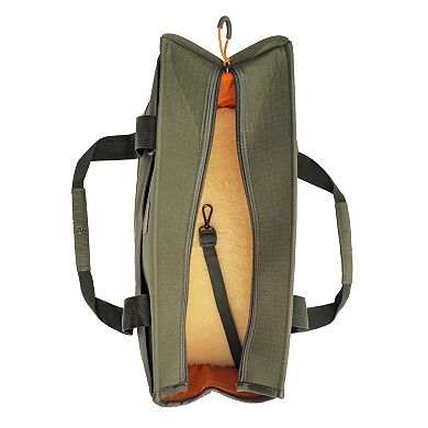 Hoomans + Paws Water-Resistant Pet Tote Carrier with Plush Pad & Built-In Safety Leash