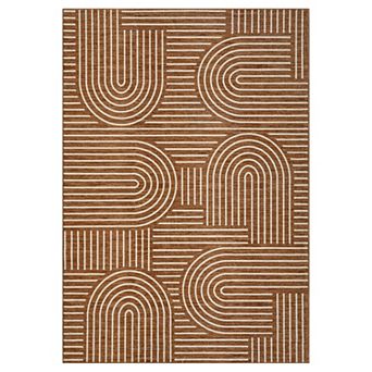 Modern Abstract Living Room Rug Non Slip Thin Washable Soft Low Pile Carpet Indoor Decorative Mat