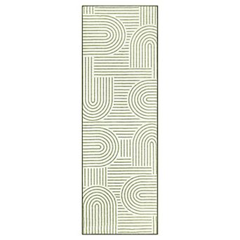 Modern Abstract Living Room Rug Non Slip Thin Washable Soft Low Pile Carpet Indoor Decorative Mat