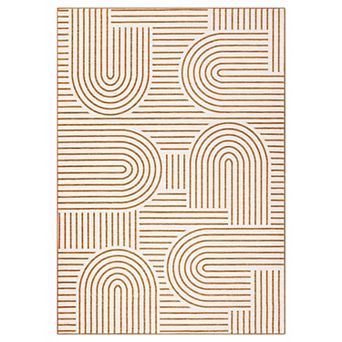 Modern Abstract Living Room Rug Non Slip Thin Washable Soft Low Pile Carpet Indoor Decorative Mat