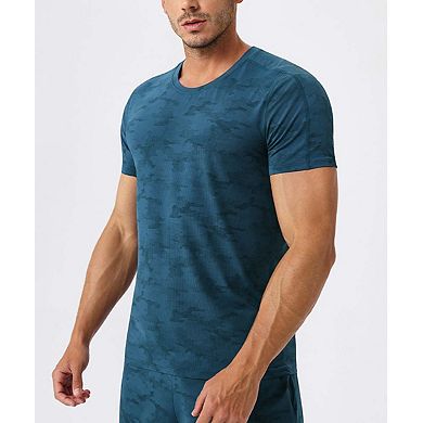 Men's Loose Fit Cooling Breathable Quick-Dry Running T-Shirt