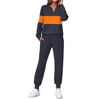 SHESHOW Jogging Fall Outfits Woman Long Sleeve Tops High Waisted Sweatpants Loungewear Suits