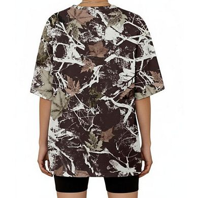 Women's Oversized Y2K Street T-Shirt Casual Crew Neck Short Sleeve Tee