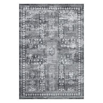 Area Rug Ultra Soft Washble Rug, Stain Resistant Anti Slip Backing Rugs for Living Room Bedroom