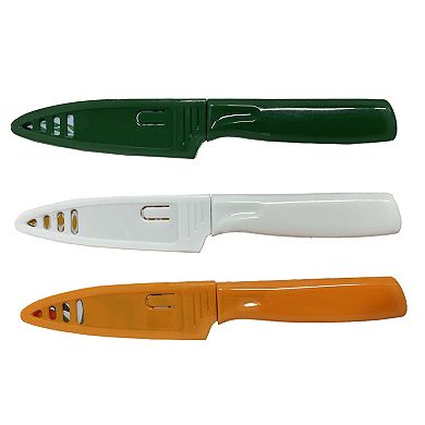 Dura Living Artistic Edge 3-Piece Printed Paring Set - Fruit Collection