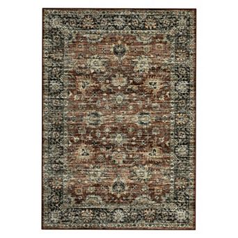 Polyester Imitation Cashmere Rectangular Hallway Bathroom Entryway Kitchen Office Washable Area Rug