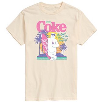 Men's Coca-Cola Surfing Polar Bear Graphic Tee