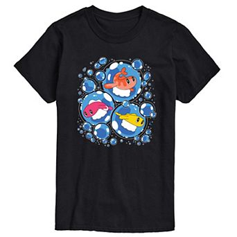 Men's Pokémon Tatsugiri Bubbles Graphic Tee